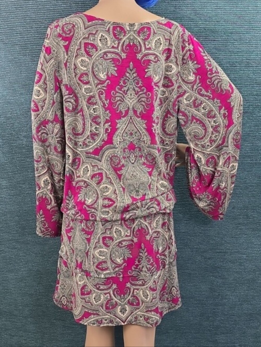 Karl Lagerfeld Paisley Dress, Rare, Hard To Find! - Picture 11 of 16